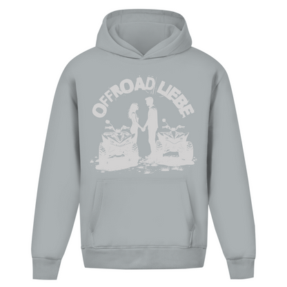 Sweat à capuche oversize sans cordon Quad Offroad Love