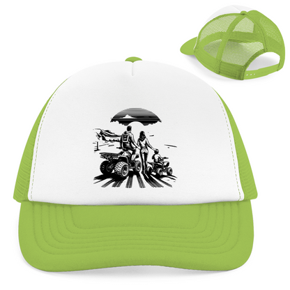 Retro Trucker Cap Quad Familie