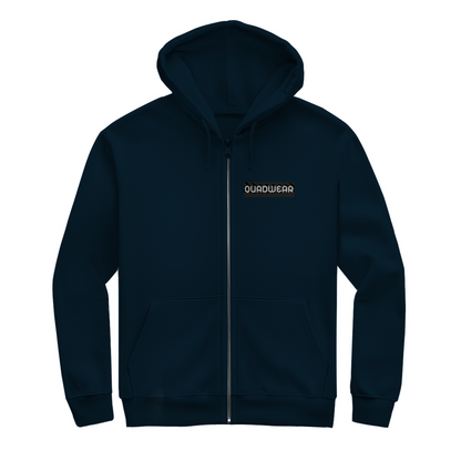 Unisex Zipper Hoodie Quad fahren ist mein Yoga