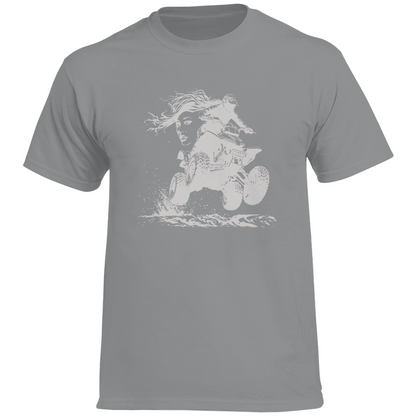 Herren Premium T-Shirt Quad FunLady