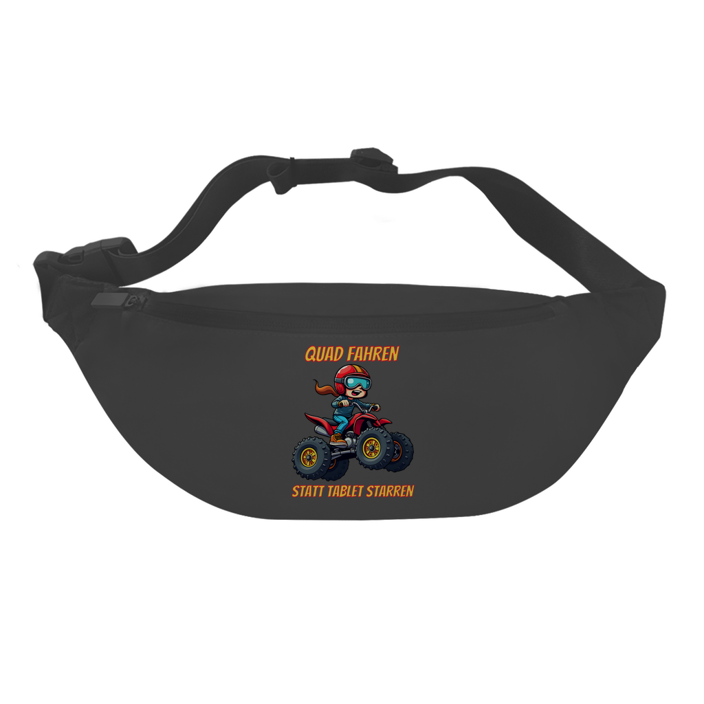 Bauchtasche Quad fahren statt Tablet starren