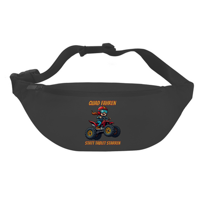 Bauchtasche Quad fahren statt Tablet starren