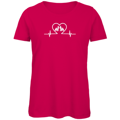 T-shirt bio premium pour femme Quad Couple Duo avec Power