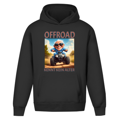 Oversize Hoodie Ohne Kordel Quad Offroad kennt kein Alter