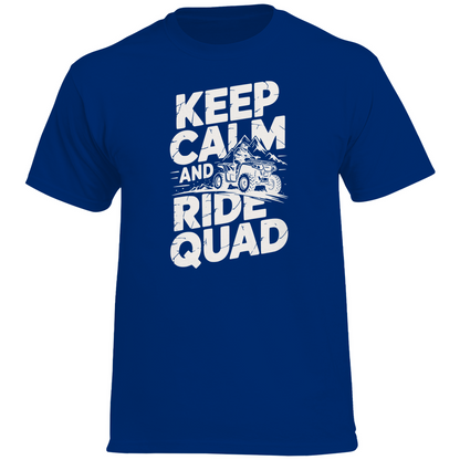 Herren Premium T-Shirt Keep calm and ride Quad