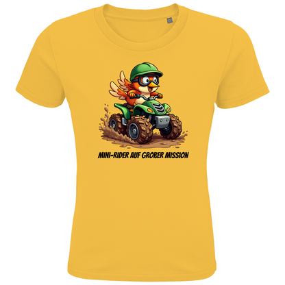 T-shirt bio premium pour enfant Quad Mini Rider