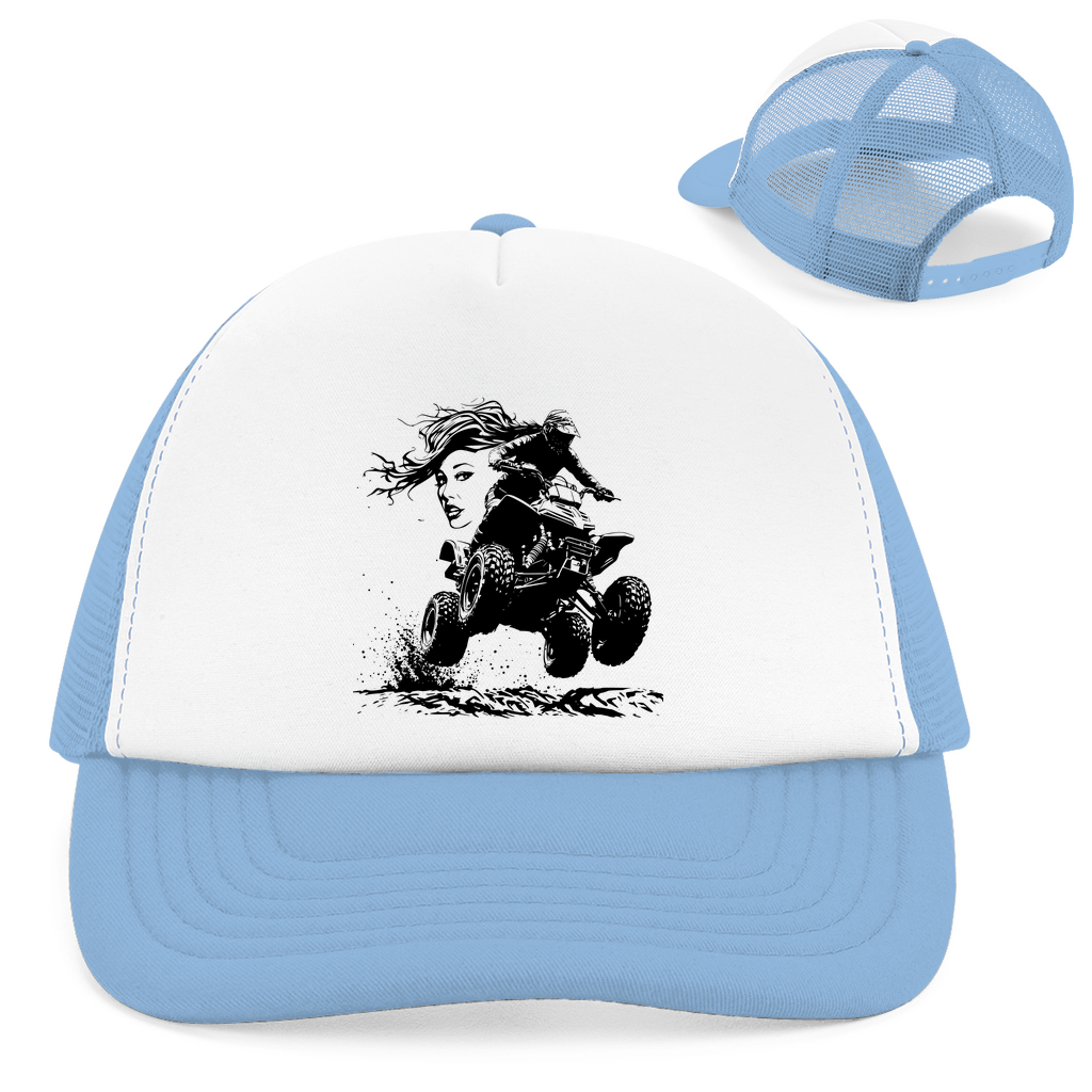 Retro Trucker Cap Quad FunLady