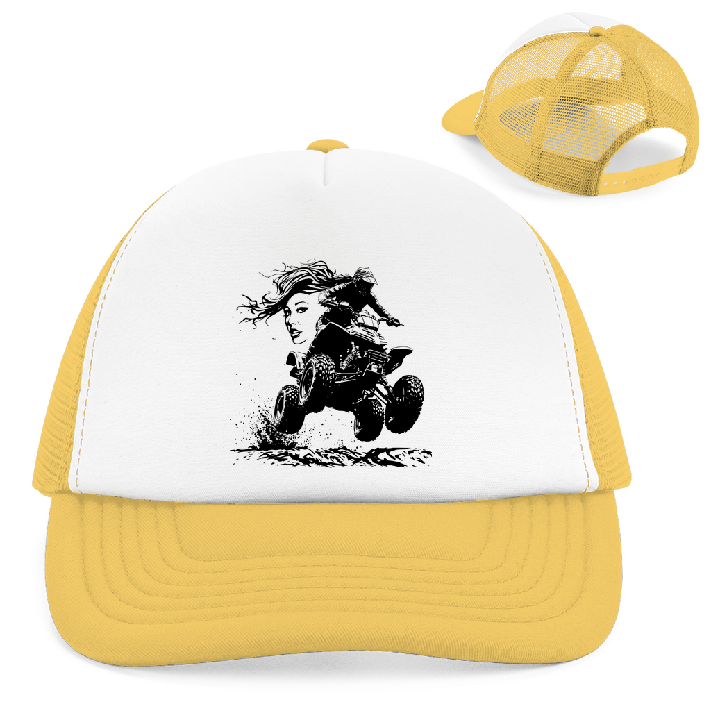 Retro Trucker Cap Quad FunLady