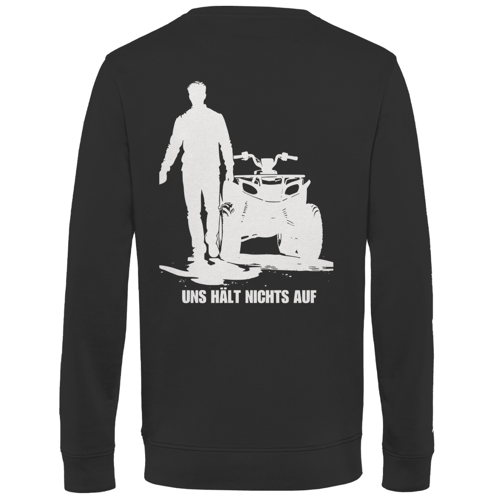 Herren Premium Bio Sweatshirt Quad-Paar Uns hält nichts auf