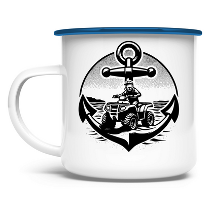 Enamel Mug Quad Anchor