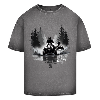 T-shirt délavé oversize Quad Offroad
