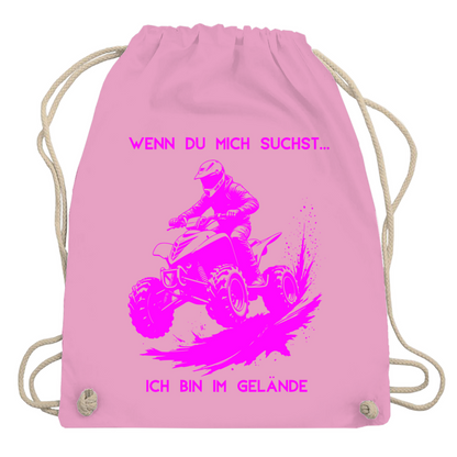 Turnbeutel Quad Wenn du mich suchst