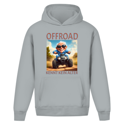 Oversize Hoodie Ohne Kordel Quad Offroad kennt kein Alter