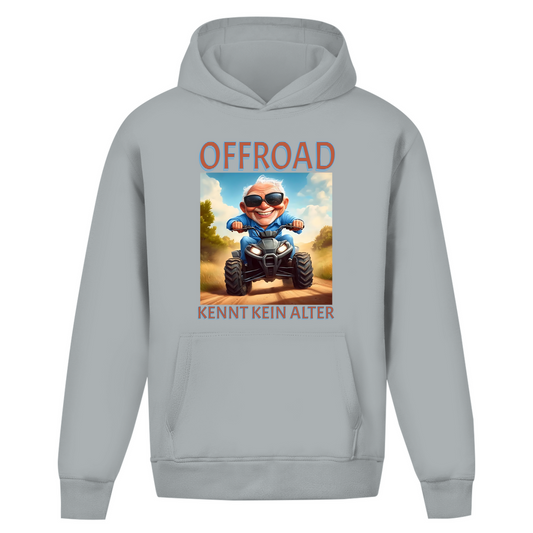 Oversize Hoodie Ohne Kordel Quad Offroad kennt kein Alter