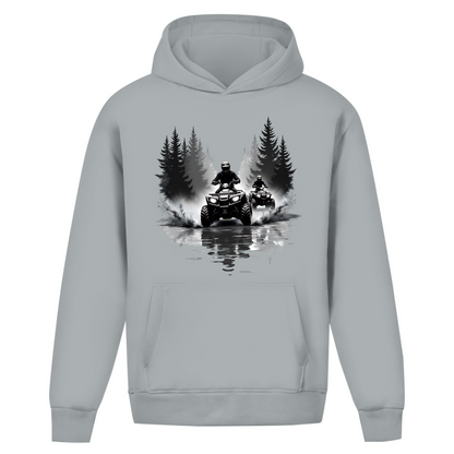 Oversize Hoodie Ohne Kordel Quad Offroad