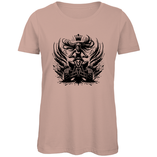 T-shirt bio premium pour femme Quad Princess