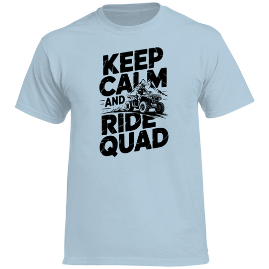 Herren Premium T-Shirt Keep calm and ride Quad