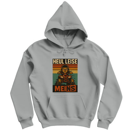 Herren Hoodie Heul leise Meins
