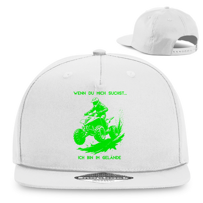 Snapback Rapper Cap Quad wenn du mich suchst