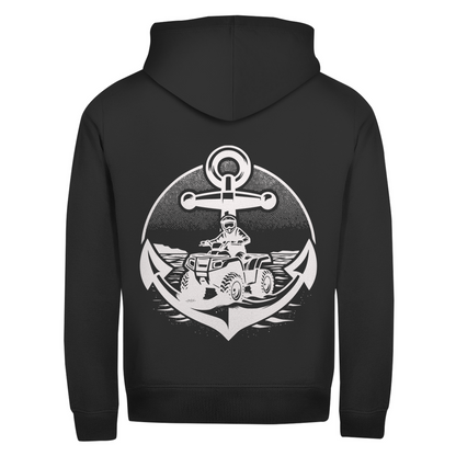 Unisex Zipper Hoodie Quad Anker