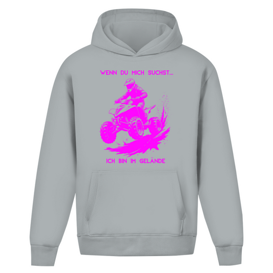 Oversize Hoodie Ohne Kordel Quad Offroad