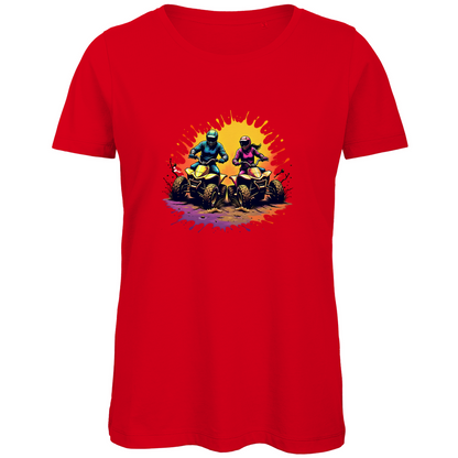 Damen Premium Bio T-Shirt Quad Offroad