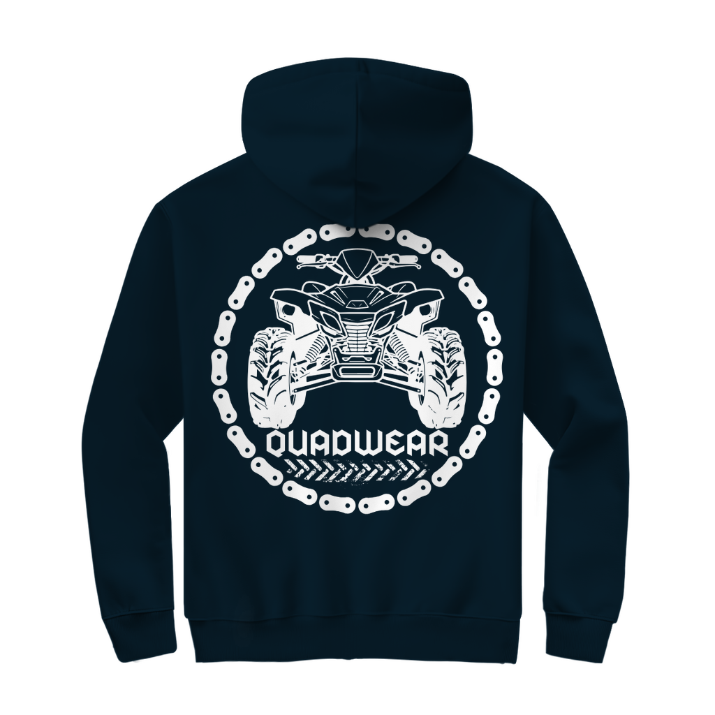 Unisex Zipper Hoodie Quadwear
