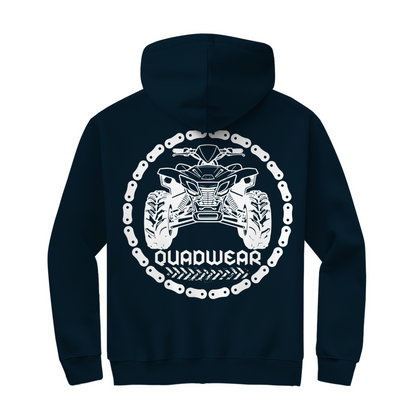 Unisex Zipper Hoodie Quadwear