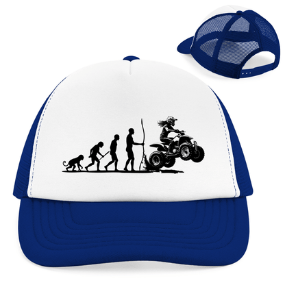 Retro Trucker Cap Quad Evolution