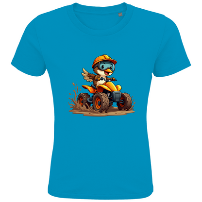 Kinder Premium Bio T-Shirt Quad Spatz
