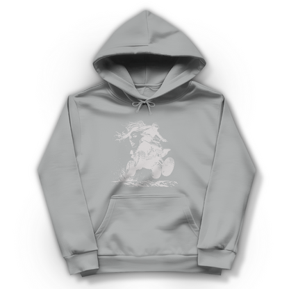 Damen Hoodie Quad FunLady