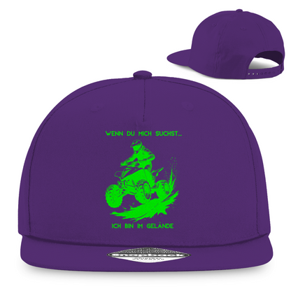Snapback Rapper Cap Quad wenn du mich suchst