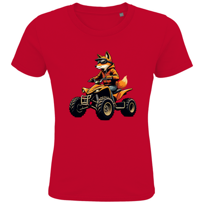 Kinder Premium Bio T-Shirt Quad Fuchs