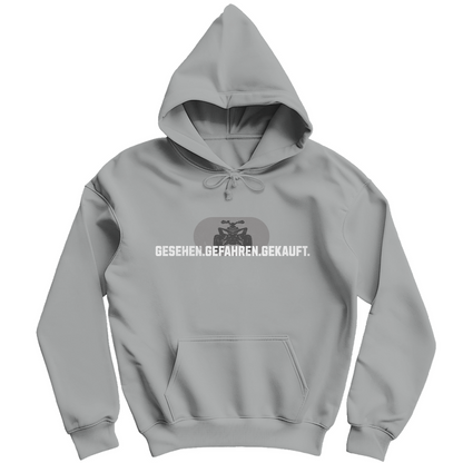Herren Hoodie Gesehen.Gefahren.Gekauft