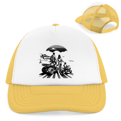 Retro Trucker Cap Quad Familie