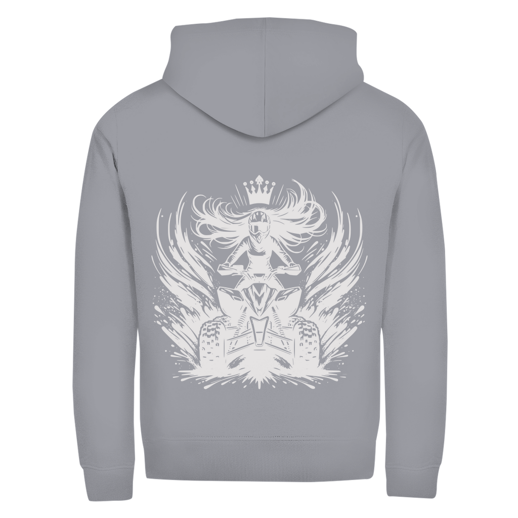 Unisex Zipper Hoodie Quad Princess