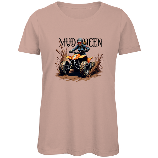 T-shirt bio premium pour femme Quad MudQueen