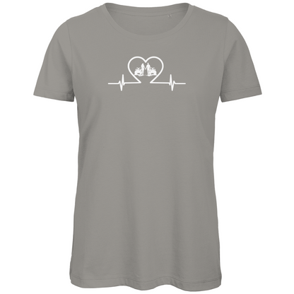 T-shirt bio premium pour femme Quad Couple Duo avec Power