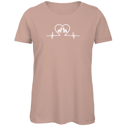 T-shirt bio premium pour femme Quad Couple Duo avec Power