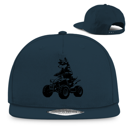 Snapback rapper cap quad fox