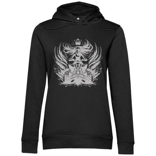 Sweat à capuche bio premium pour femme Quad Princess