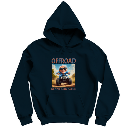 Herren Hoodie Quad Offroad kennt kein Alter