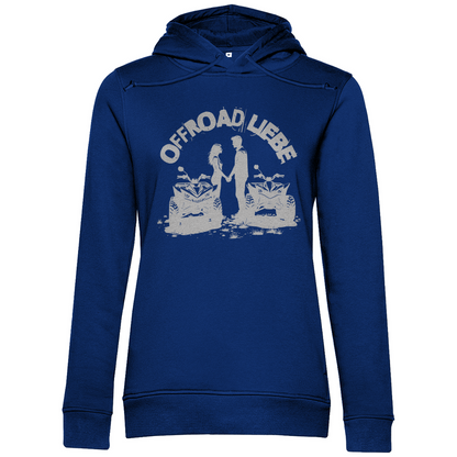 Sweat à capuche bio premium pour femme Quad Offroad Love