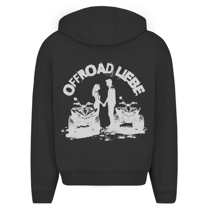 Oversize Zipper Hoodie Quad Offraod Liebe