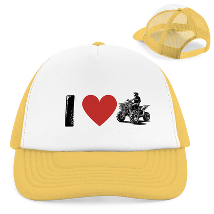 Retro Trucker Cap I Love Quad