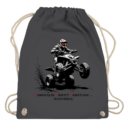 Turnbeutel Quad Adrenalin trifft Verstand...manchmal