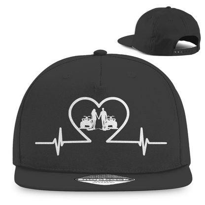 Snapback Rapper Cap Quad Herzline
