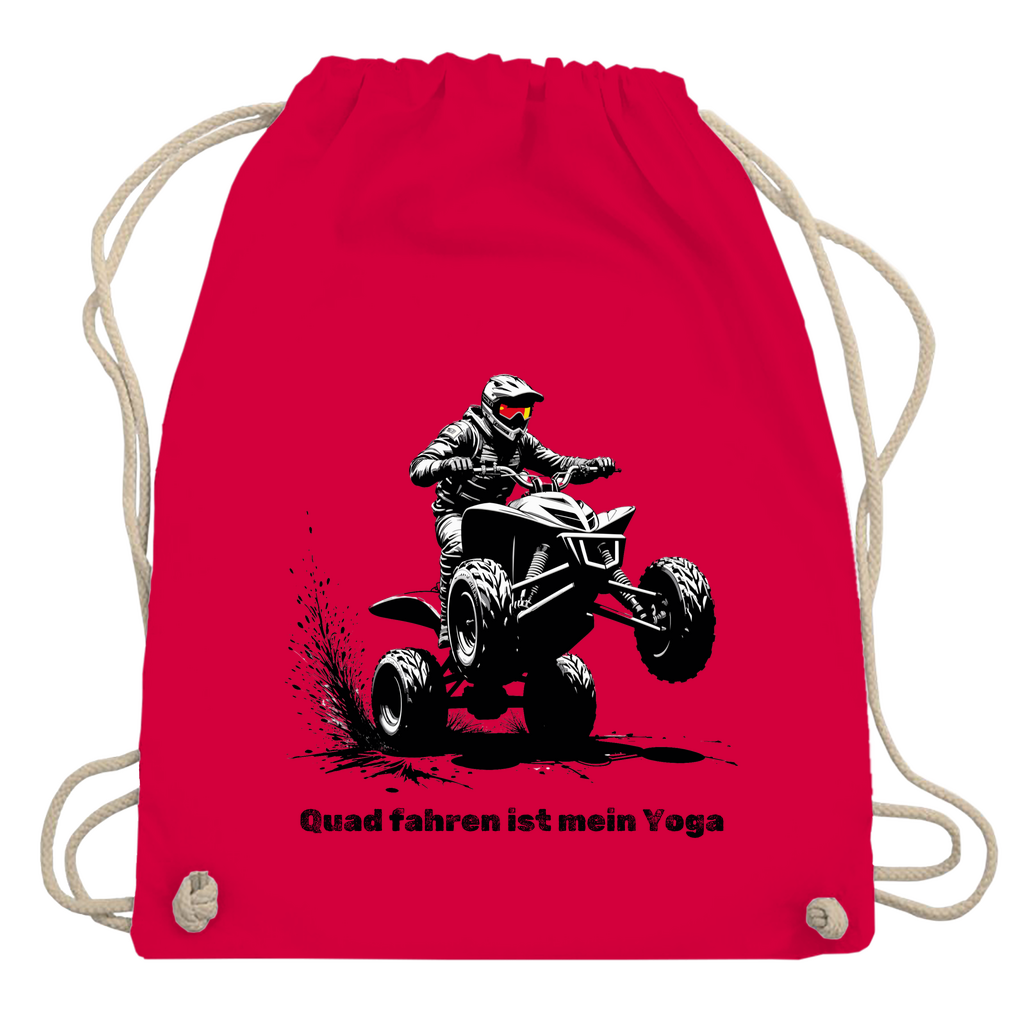 Turnbeutel Quad fahren ist mein Yoga