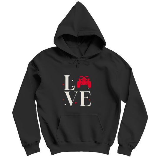 Sweat à capuche homme Ouad Love