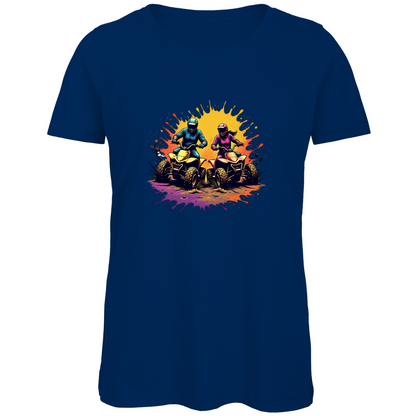 Damen Premium Bio T-Shirt Quad Offroad